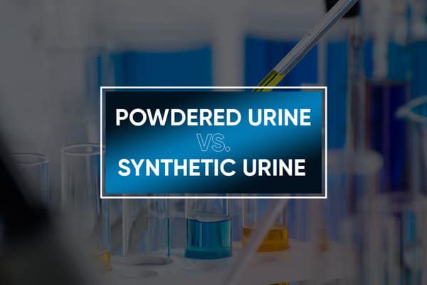 powdered urine vs synthetic urine